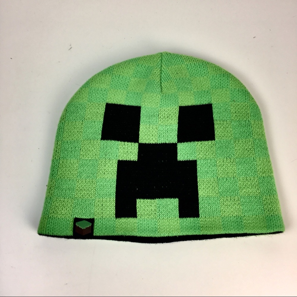 Minecraft green cap Hat Beanie JINX